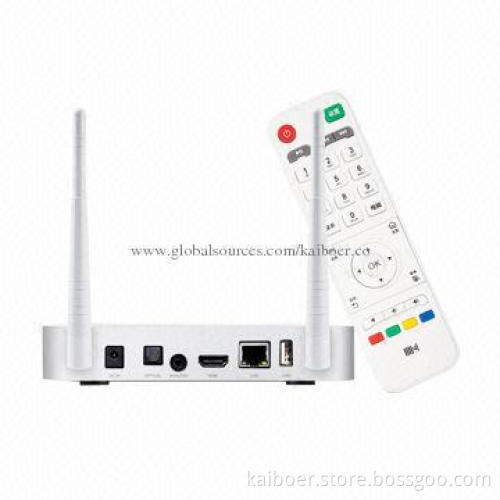 Newest Quad-core CPU Smart F4 TV Box with 8GB NAND Flash and 2GB DDR3